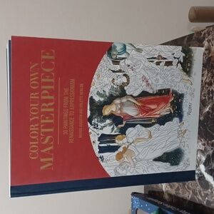 Color Your Own Masterpiece: 30 Paintings from the Renaissance to Expressionism